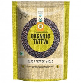 Organic Tattva Black Pepper Whole   Pack  100 grams